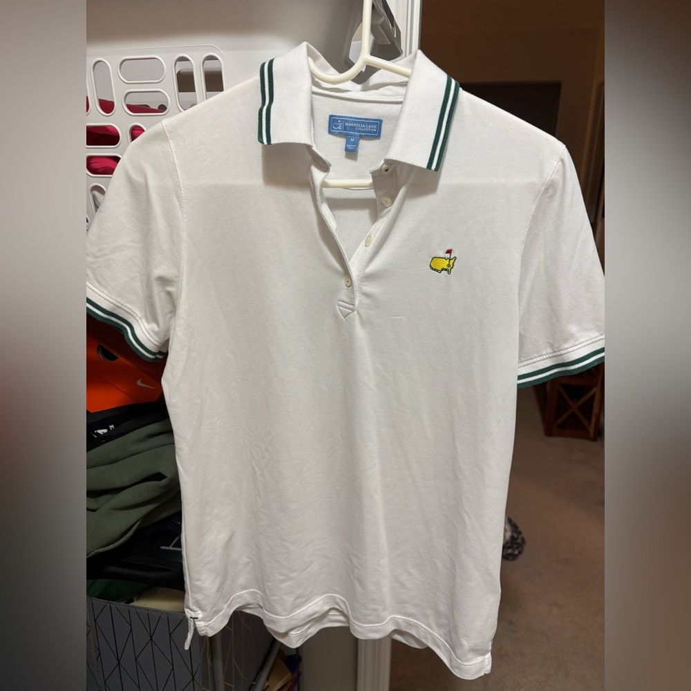 White womens The Master’s polo size medium